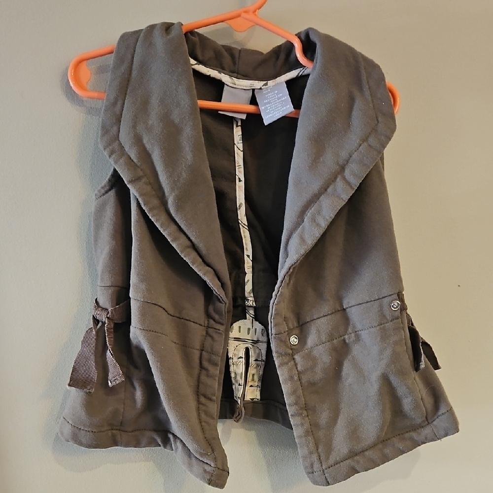 Tahari Kids Dark Brown Vest